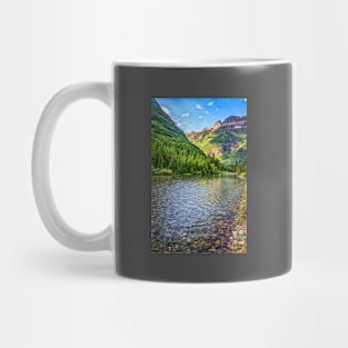 McDonald Creek Glacier National Park Mug